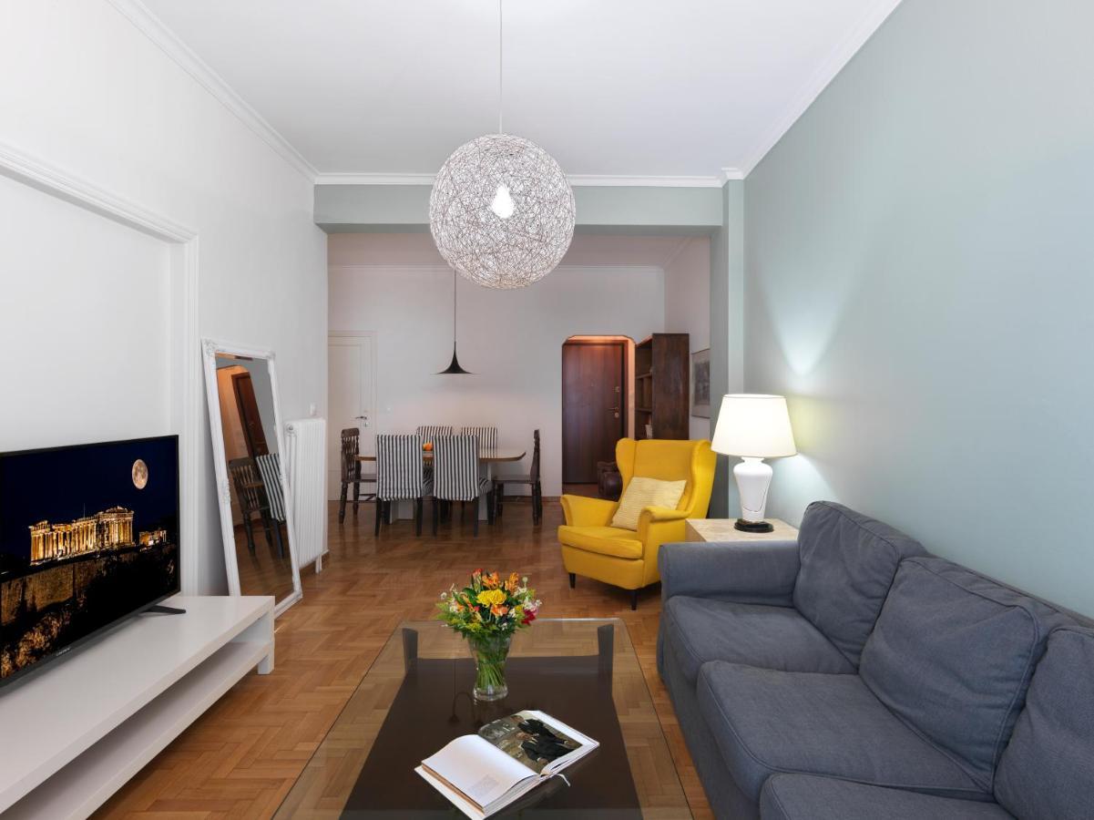 Spacious City Center Apartment Atenas Exterior foto